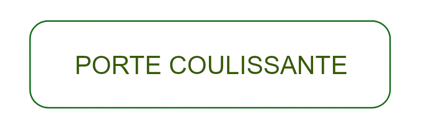 bouton PORTE COULISSANTE